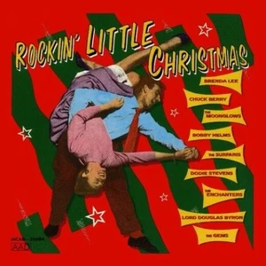 'Rockin' Little Christmas' by Various Artis (CD, 1986) Brenda Lee, Chuck Berry - Foto 1 di 2