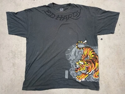 Ed Hardy Shirt Tiger Side Size 2XL XXL - Image 1 of 4
