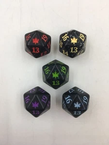 Magic The Gathering Spindown Set - Bloomburrow Spindown D20s - All 5 Colors - Picture 1 of 1