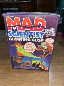 Mattel Mad Scientist Glowing Glop 1986 New Old Stock Unopened - Picture 1 of 8