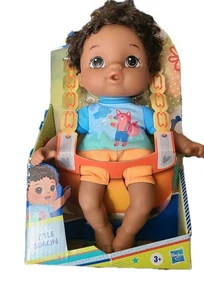 "Nueva muñeca Littles by Baby Alive LITTLE SIMON piel oscura 9""" - Imagen 1 de 3