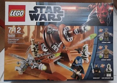 Novo lacrado LEGO Star Wars canhão geonosiano (9491) Barriss Offee  - Imagem 1 de 3