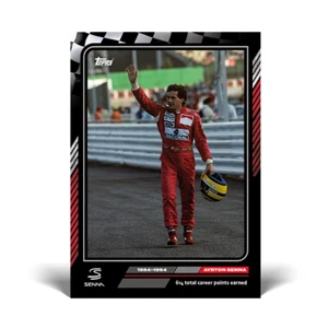 Topps - The Story of Ayrton Senna - Card 50 - 614 total career points earned - Bild 1 von 2
