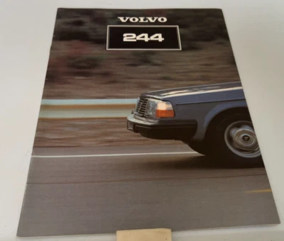 Volvo 244 1981 folleto de ventas de autos 25 páginas Foto 1 de 4