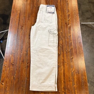 Vintage Steve & Barrys Mens Cargo Pants 38x30 Khaki NWT - Picture 1 of 13
