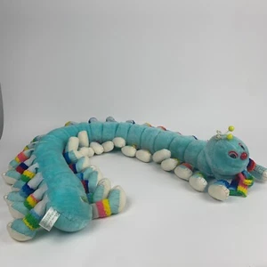 RARE Vintage 1984 Lots-a-Lots-a-Leggggggs 40 Leg 50" Blue Plush Commonwealth - Picture 1 of 17
