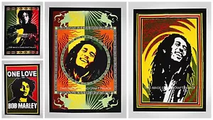 10 PC Wholesale Lot Bob Marley Tapestry,Indian Hippie Wall Hanging Bohemian - Picture 1 of 5
