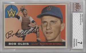 1955 Topps High # Bob Oldis #169 BVG 7