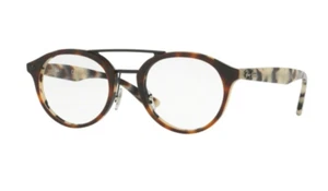 Ray Ban 5354 5676 48 Brown Havana Beige Eyeglasses RX5354 - Picture 1 of 1
