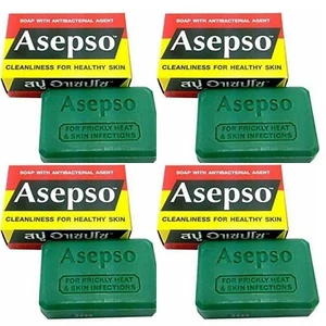 4 x ASEPSO THE ANTISEPTIC SOAP Antibacterial Healthy Skin 80 grams FREE DELIVERY - Picture 1 of 6