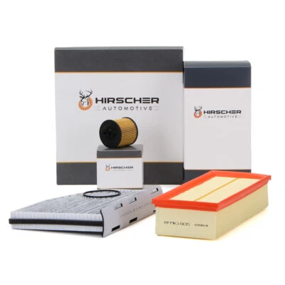 HIRSCHER Kit de filtres pour VW GOLF 5 6 / PLUS JETTA TIGUAN TOURAN 1.4 TSI 140-170 CV - Photo 1/4
