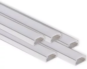5x 2metri 1506 (10M) 10 metri PROFILO DI ALLUMINIO 15x6mm PER STRISCE LED BARRA - Foto 1 di 22