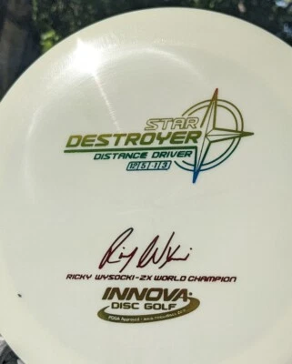 Innova new super rare 2019 Flat Top 2X Ricky Wysocki STAR DESTROYER 171g - image 1 of 4