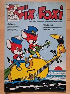 Rolf Kauka`s Fix + Foxi Nr.407 von 1963 mit Karl May´s Winnetou - Comicheft - Picture 1 of 4