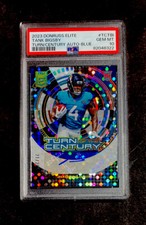 2023 PANINI DONRUSS ELITE TANK BIGSBY ROOKIE AUTO BLUE /25 JAGUARS PSA 10