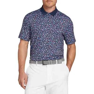 Walter Hagen Performance 11 Polo Shirt Men's Multi Short Sleeve Collared SRT310 - Picture 1 of 15