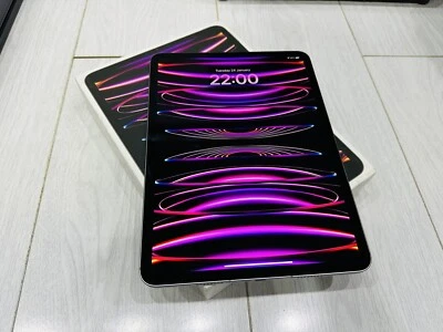 Apple iPad Pro 4th Gen 11" 2022 M2 128GB Space Grey WiFi & Cellular 5G Unlocked - Image 1 of 4