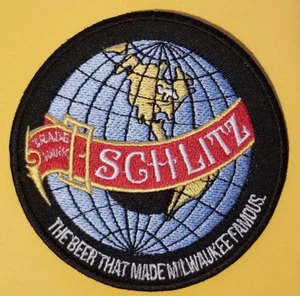 Schlitz beer Embroidered Patch * 3.5" - Picture 1 of 2