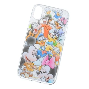 Japan Disney Store DTECH Mickey Minnie Donald iPhone X case plastic cover - Foto 1 di 3