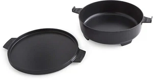 Weber 8857 Weber 2in1 Dutch Oven BBQ System Gusseisen 6,8 Liter NEU & OVP - Picture 1 of 2