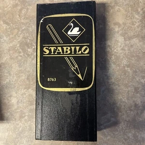 Juego de 12 lápices de colores Schwan Alemania Stabilo de colección en caja 8763 - Imagen 1 de 13
