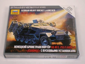 1/100 (15mm) Scale WWII German Rocket Half-Track, Kfz.251, Zvezda, NIB - Picture 1 of 6