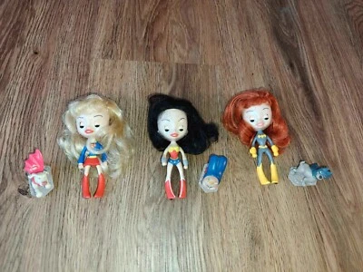 Куклы DC Comics Super Hero Batgirl Super Girl Wonder Woman с домашними животными - Изображение 1 из 4