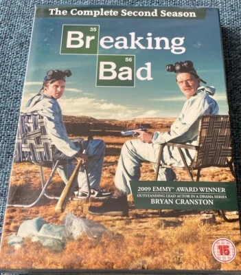 Breaking Bad - Series 2 - Complete (DVD, 2012) New/Sealed PAL: Region 2 - Image 1 of 2
