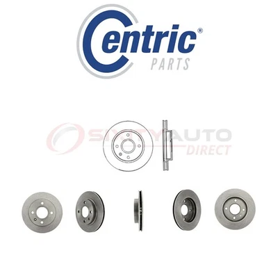 Centric C-TEK Disc Brake Rotor for 2002-2015 Ford Fiesta Ikon 1.6L L4 - Kit qa Foto 1 de 4