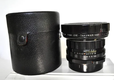 Lente Pentax Takumar 6 X 7 ojo de pez 1:4,5/35, probada profesionalmente Foto 1 de 4