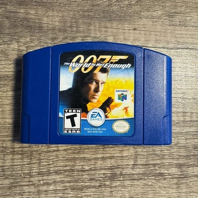 007: The World Is Not Enough Nintendo 64 N64 Juego Probado M, Funciona y Auténtico Foto 1 de 4