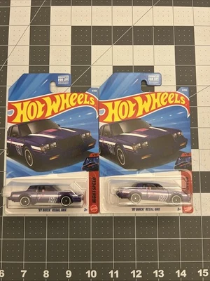 HOTWHEELS 2025 TREASURE HUNT '87 Buick Regal GNX  Lot of 2🔥 - Image 1 of 2