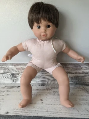 American Girl BITTY TWINS Doll Boy Twin Brown Hair Brown Eyes 15” Boy Doll 2009 - Image 1 of 4