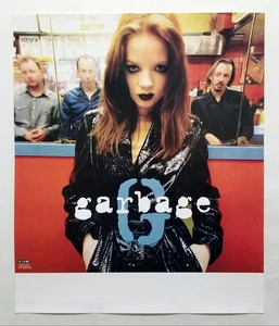 Garbage Promo Band Poster 1995 Almo Sounds S/T Release Shirley Manson RARE - Picture 1 of 6