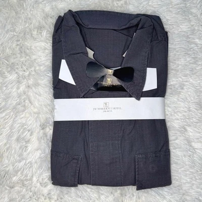 JW Marriott Hotel Jakarta Combat Coat Large Field Jacket 100% Cotton Made in USA - Image 1 of 4