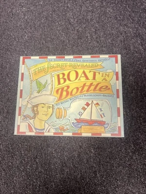 Authentic Models set de regalo Boat in a Bottle Kit, bote con botella, mezcla de materiales nuevo Foto 1 de 4