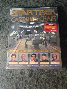 Star Trek: Captain's Chair (Virtual Tour, 1997) *BRAND NEW* - Photo 1/3