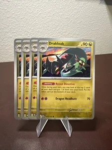4x Drakloak 72/131 x4 - Prismatic evolutions  - Pokemon TCG - Playset - Picture 1 of 3