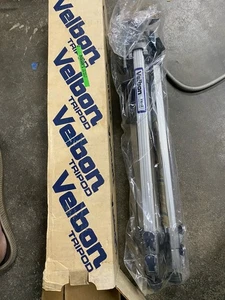 Neu Vintage VELBON VE-3 Stativ Kamera Aluminium Schwerlast Fotograf Profi - Bild 1 von 24