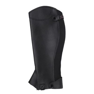 Equestrian Half Chaps For Adults Microfiber Protective Leg Guard Half Chap For - Bild 1 von 4