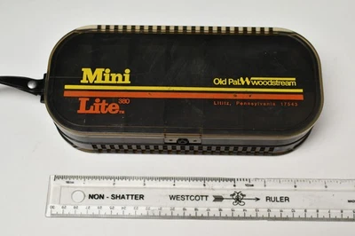 OLD PAL WOODSTREAM MINI LITE 380 CAJA DE APAREJOS DE DOS CARAS Foto 1 de 4