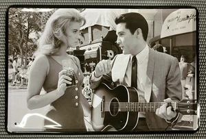 Elvis Presley Ann Margret Viva Las Vegas Blechschild Nummernschild Größe 12" x 8" - Bild 1 von 5