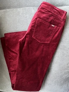White house black market women’s pants red Valore Size-4 R - Picture 1 of 4
