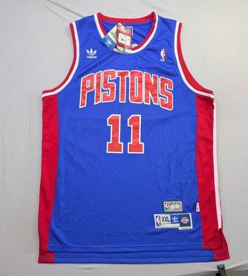 Camiseta deportiva Detroit Pistons Hardwood Classics x Adidas Isiah Thomas NBA XL NUEVA CON ETIQUETAS Foto 1 de 4