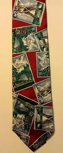 Woodward Golfer Golf Swing Sport Scene Colliers Weekly Men Neck Tie #D6-22 - Picture 1 of 1