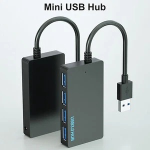 Usb Adapter Station Usb Hub for Office Ultra-thin 4-port Usb 3.0 Hub Office - Afbeelding 1 van 15