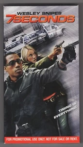 7 Seconds (New VHS Screener)  Wesley Snipes    "Original Sealed Tab" - Picture 1 of 2
