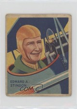 1933-34 National Chicle Sky Birds R136 Series of 144 Edward Stinson #39 sq1