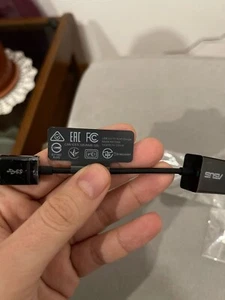 USB 3.0 To RJ45 ASUS Dongle (1) Adaptador USB 3.0 A RJ45 Marca Asus (1 Unidad) - Imagen 1 de 5