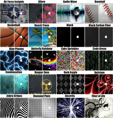Choose Any 1 Vinyl Skin/Decal for Original Apple iPads 1st 2nd 3rd and 5th Gen  - Image 1 of 4